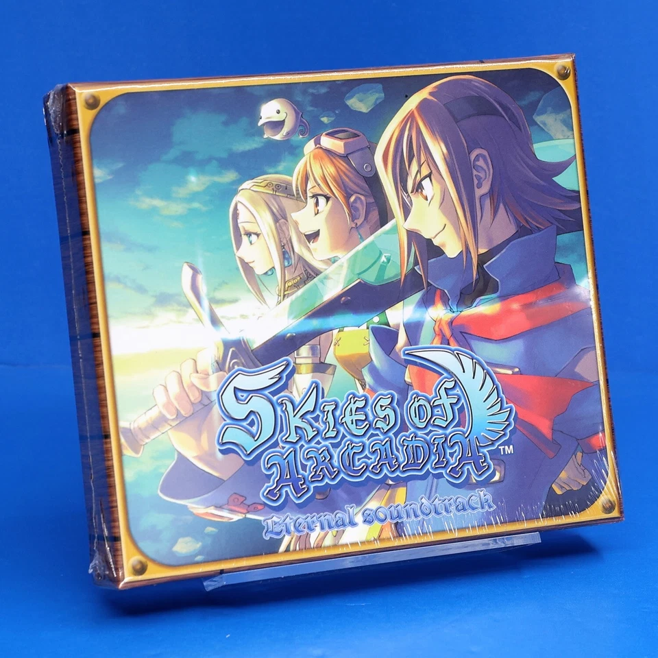 Skies of Arcadia Limited Collector's Edition 3 CD Eternal Soundtrack + Art Book - Image 1 of 3