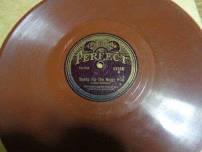 1926 Marrón Rojizo PERFECTO 78/Phil Hughes' High Hatters/Original Indiana Five • 3.74€