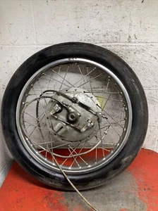 1972 Suzuki T250 T 250 Front Wheel Complete - Picture 1 of 7