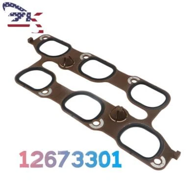 Junta inferior del colector de admisión del motor apta para Chevrolet Impala 2012-2020 Foto 1 de 4