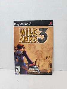 Wild Arms 3 DEMO DISC (Sony PlayStation 2 2007) PS2 W/ Sleeve Tested - Picture 1 of 4