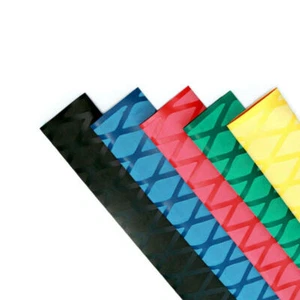 Non-Slip Diamond Pattern Heat Shrinkable Tube for Fishing Rod Racket Handle - Picture 1 of 8