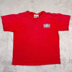 Ron Jon Surf Shop Shirt Kids Youth Size Small Red Orlando Florida Cotton Beach - Picture 1 of 11