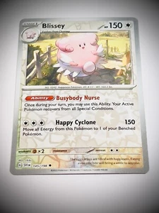 Blissey Pokémon Card - Rare Holo, 150 HP, Powerful Ability & Attack - Picture 1 of 3