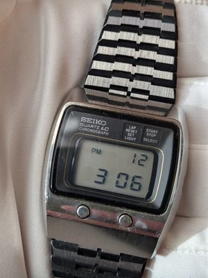 Seiko 0634-5019 LCD Vintage Watch "Isaac Hayes" - Immagine 1 di 4