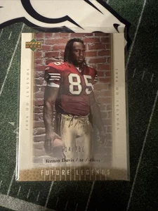 2006 UD Legends Vernon Davis Future Legends #195 San Francisco 49ers  /750 - Picture 1 of 8