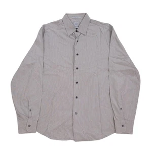 Gap pinstripe longsleeve button up shirt mens size large (16 - 16 1/2) - Picture 1 of 6