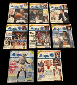 Orlando Magic Magazine Lot 1990's 8 Total NBA Basketball - Bild 1 von 10
