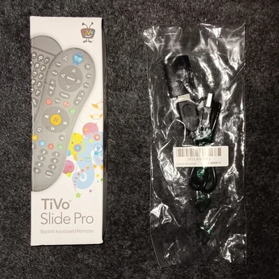 Nuevo Sellado Genuino TiVo Slide Pro Teclado Retroiluminado Control Remoto Modelo C00260 Foto 1 de 4