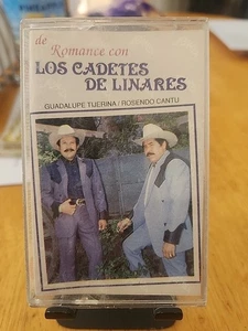 Los Cadetes De Linares – De Romance Con Los Cadetes De Linares Cassette 1990 - Foto 1 di 14
