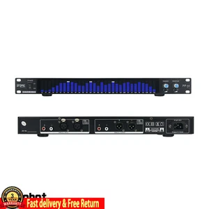 Blue Digital Audio Spectrum Analyzer Display PP-31 1U Music Spectrum VU Meter - Picture 1 of 9