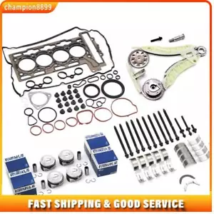 N14B16 1.6T Engine Pistons Gasket Timing Kit For Mini Cooper R55 R56 R57 R58 R59 - Picture 1 of 11