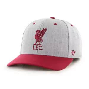 47 Brand EPL Liverpool FC Storm Cloud TT '47 MVP DP Cap Baseball Cap Contrast - Picture 1 of 4