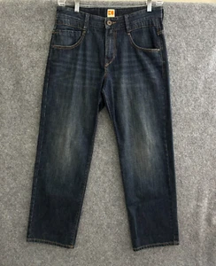 Hugo Boss Orange Jeans Men's 32 X 30 Dark Blue Comfort Fit Straight Leg - Picture 1 of 15