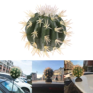 1x Funny Cactus Car Antenna Pen Topper Aerial Ball Decor Toy Finding Car TSS-*- - Picture 1 of 9