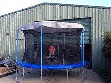 Shade Curtain for your trampoline made to your size