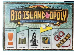 Limited Hawaii Big Island-Opoly Hawaiian Monopoly Board Game Late For The Sky - Picture 1 of 6