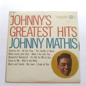 Johnny's Greatest HIts Johnny Mathis Vinyl LP Columbia CL 1133 - Picture 1 of 7