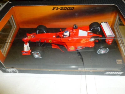 die cast 1:18 F1 2000 FORMULA 1 RUBENS BARRICHELLO - HOTWHEELS RACING - Immagine 1 di 4