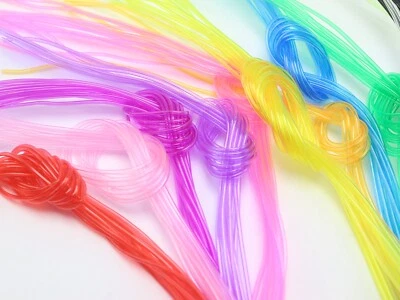 Cable de memoria de cubierta de cable hueco de PVC de 2 mm color transparente mezclado de 50 metros Foto 1 de 4