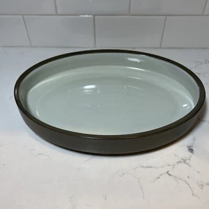 Camelot by DENBY CHEVRON DARK GREEN OVAL 11.5" SERVING/BAKING DISH EXCELLENT - Picture 1 of 5