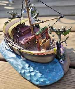 Hawthorn Village Haunted Rita Ship Universal Monsters 2007 Halloween Decor - Picture 1 of 24