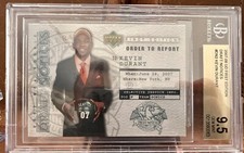 2007 Upper Deck First Edition Draft Notices #DN2 Kevin Durant BGS GEM MINT