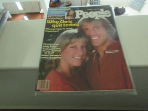 Chris Evert , Husband John , People Magazine , Feb. 4 , 1980 - Picture 1 of 1