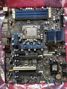 Placa madre Intel Desktop ATX DX58SO LGA 1366 Core i7-920 2,66 GHz DDR3-SDRAM - Imagen 1 de 10