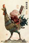 Zenpunk 1/12 One-Horned Fairy Riding A Chicken Statue Ding You Version Instock