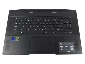 MSI STEALTH GS77 MS-17P1 TECLADO REPOSAMANOS TOUCHPAD MONTAJE 307-7P1C212-S0B - Imagen 1 de 2