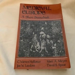 Medieval Europe: A Short Sourcebook (1982 Trade PB 1st ed.) - VG - Picture 1 of 7