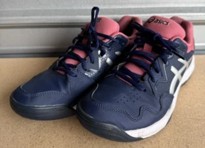 Asics Women's Sz. 9.5 GEL-DEDICATE 7 Blue Pink Tennis Shoes - Picture 1 of 7