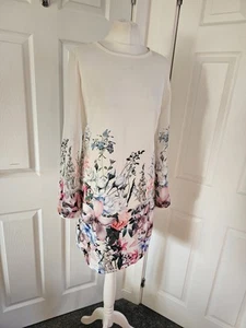 Lipsy Floral Shift Dress BNWT Size 8 - Picture 1 of 13