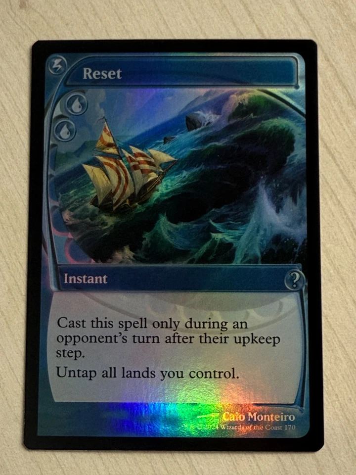 MTG MB2 170 Reset NM EN FOIL Future Sight - Image 1 of 2