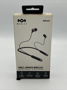 House Of Marley Smile Jamaica Cuffie auricolari Bluetooth senza fili con fascia da collo - Foto 1 di 4