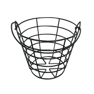 Stainless Metal Golf Basket Golf Ball Container Ball Bucket, Holds 50 Balls.(... - Picture 1 of 6