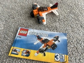 LEGO CREATOR: Mini Plane (5762) 3 In 1 W/ Instructions Missing 1 Piece