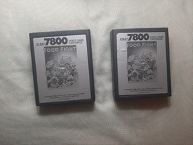 FOOD FIGHT for Atari 7800 - Good condition, tested & works!