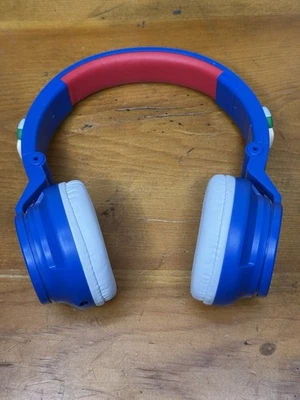 Mario Bros. Wireless Bluetooth Portable Kids Headphones Used As Is - Image 1 of 4