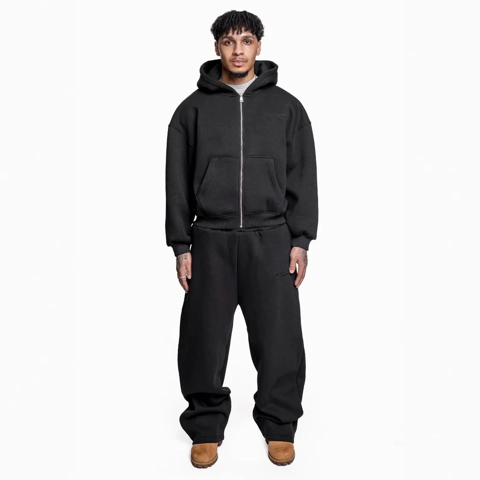 Nouveau pull imprimé Street Fashion All-match Pantalon droit ample Costume - Photo 1/1