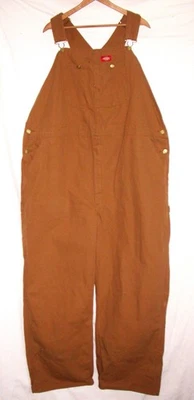 Mono con tirantes Dickies genuino para hombre 46x30 calce relajado ultra resistente tostado Foto 1 de 4