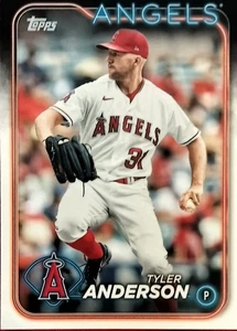 2024 Topps 248 Tyler Anderson Los Angeles Angels Baseballkarte - Bild 1 von 4