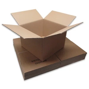 10 Thick Strong Sturdy Home Moving Packaging Cardboard Cartons 18 x 18 x 12" DW - Picture 1 of 1