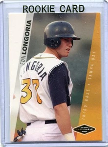 2006 Just Minors Karte Evan Longoria ROOKIE Tampa Bat Rays Near Mint # JFPR-08 - Bild 1 von 2