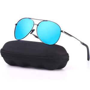 UV400 Men's Polarized Aviator Sunglasses Driving Outdoor Fishing Eyewear New
