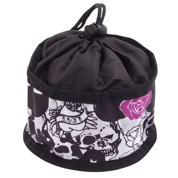 Cuenco de viaje para perros de Sierra Dog Supply plegable portátil Foto 1 de 4