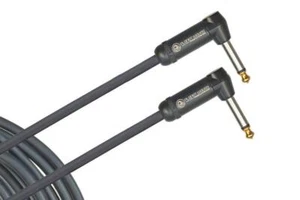 D'Addario American Stage Instrument Cable, Dual Right Angle, 10 feet - Picture 1 of 4