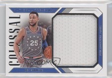 2018-19 Panini National Treasures Colossal Materials /99 Ben Simmons #CLM-BS