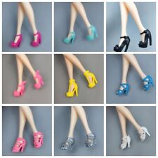 6pairs/lot High Heel Shoes 11.5"Doll Shoes Sandals Sneakers 1/6 Doll Accessories